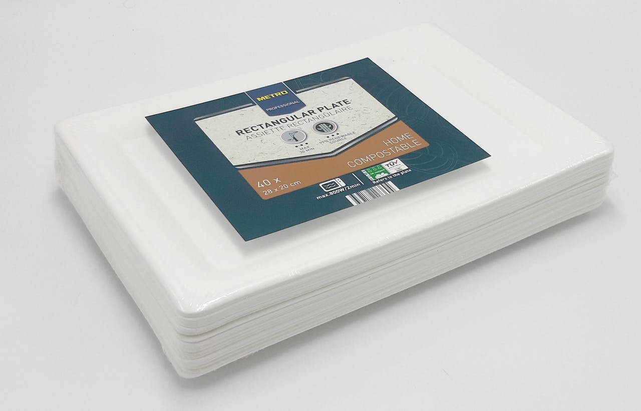 Assiettes rondes jetables x50 de la marque GAPPY en plastique (réutilisable)  ou en carton - GP Distribution