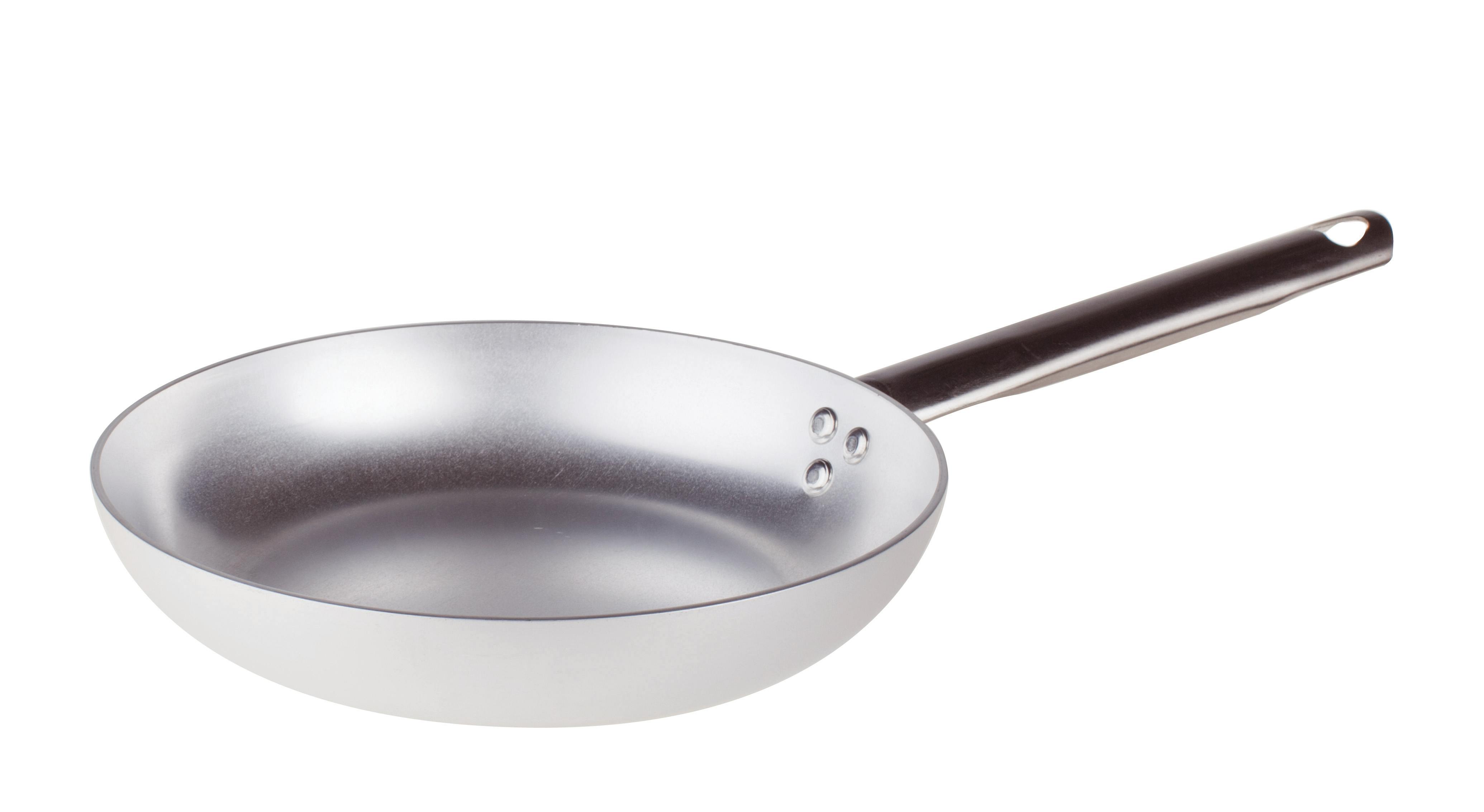 Agnelli Wok 28cm Induktion - Aluminium Kochtopf Mit Edelstahl Griff