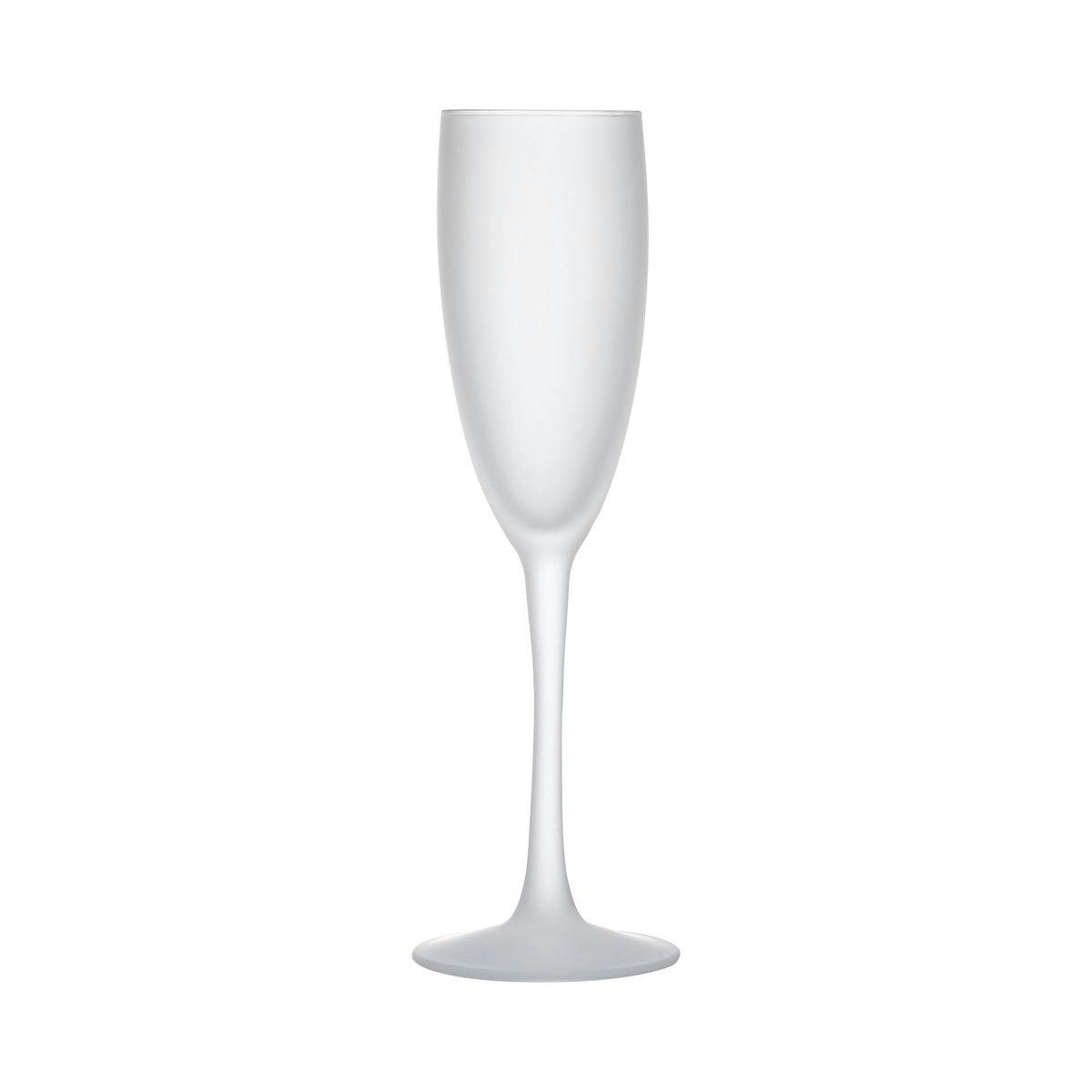 4 flûtes à champagne 17cL La Cave Luminarc Verre ultra transparent