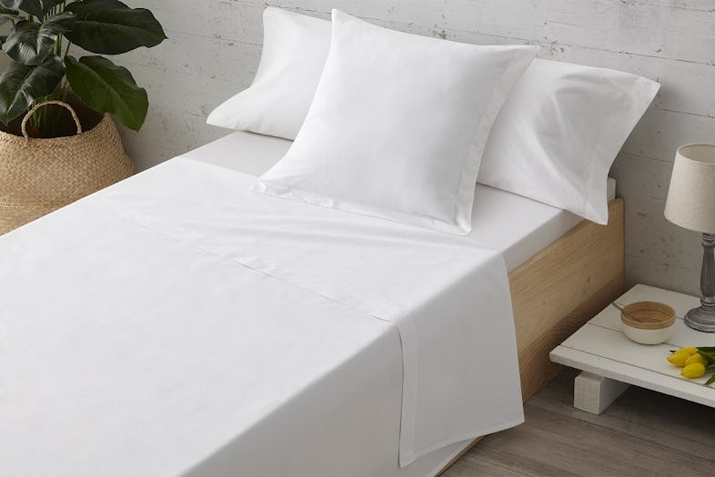 Funda almohada algodón percal. Cama 150-160cm., Ofertas en ropa de cama y  textil para dormitorio