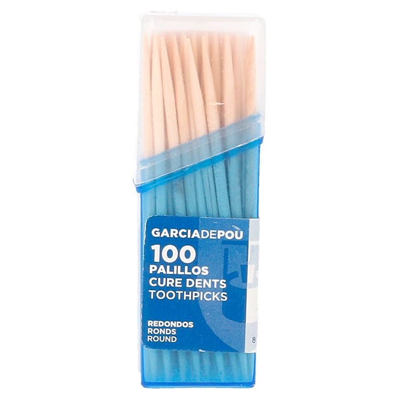 Boite de 100 cure dents en bois 8 cm