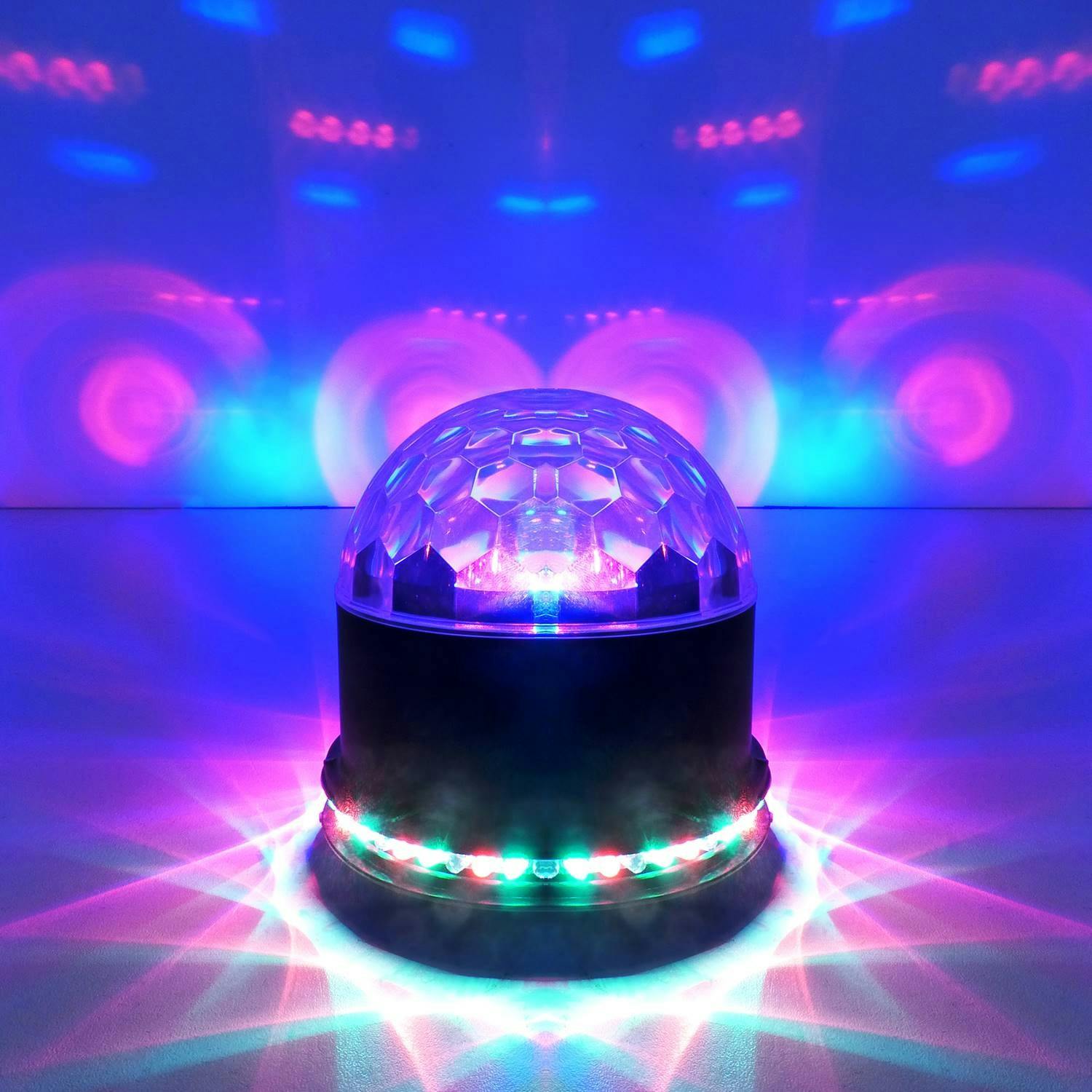 Jeu de lumières LYTOR Mini ampoule à LEDs RGB 3x1W
