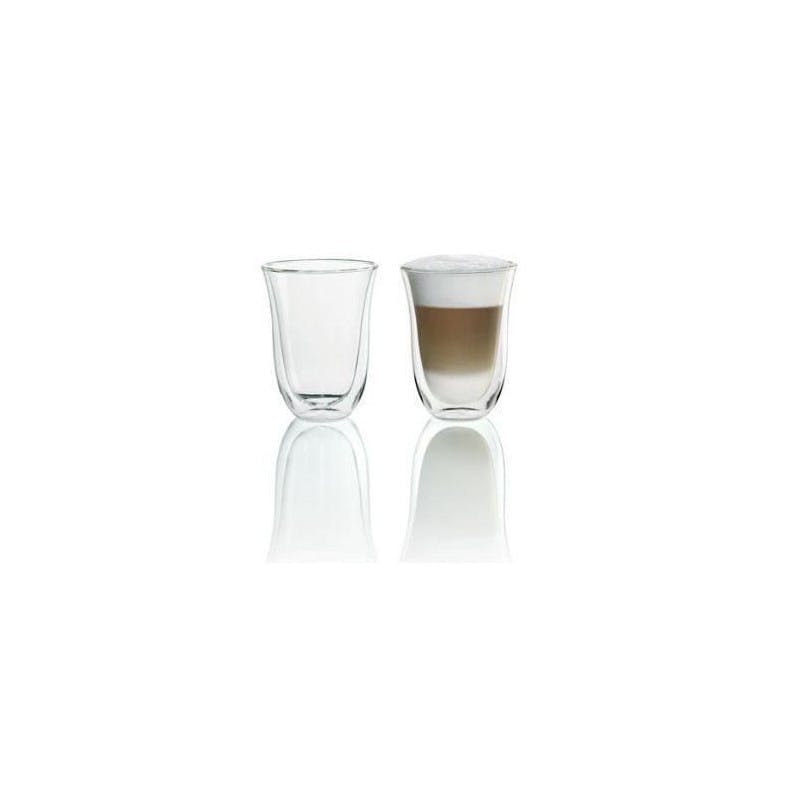 DeLonghi 5513284171,DLSC312 2x Latte-Macchiato-Gläser, doppelwandig 220 ml  | METRO Marktplatz