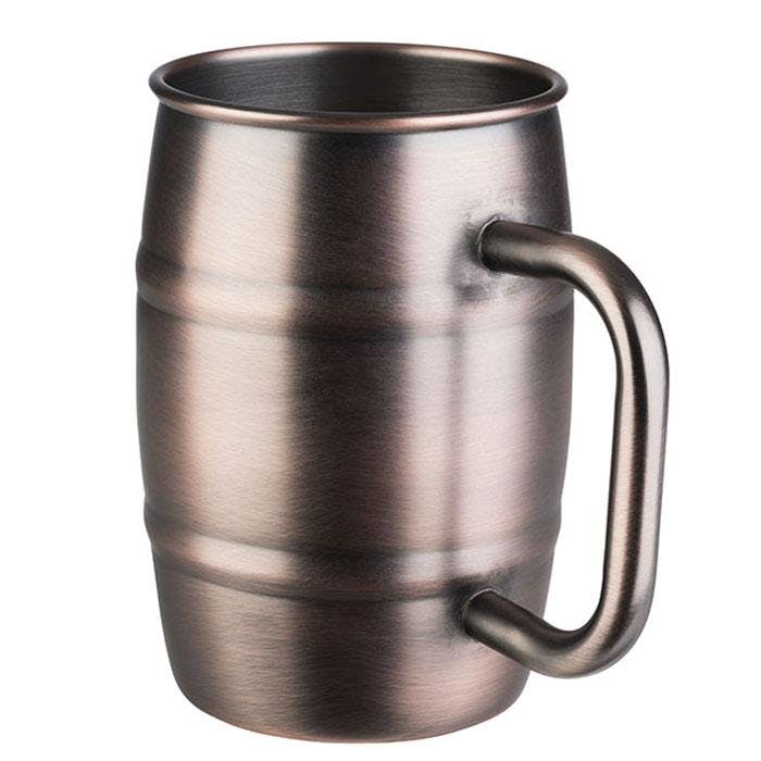 Chope de bière inox cuivré Beer Mug - Gobelet, Mug inox et verre