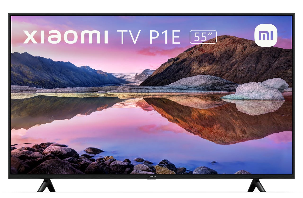 XIAOMI Televisor negro 55 pulgadas P1E Makro