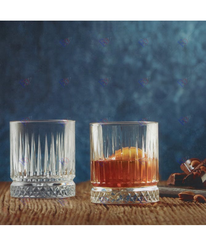 Pasabahce Set 4 Bicchieri in Vetro Elysia per Whisky 21cl