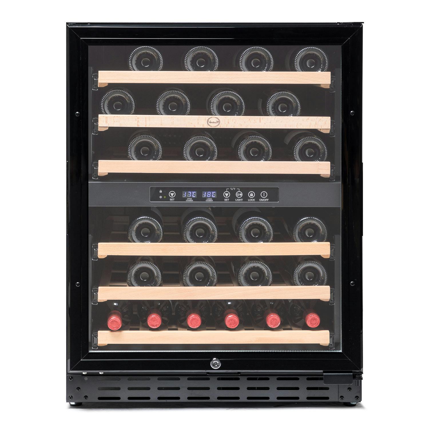 VINOBOX- cava de vino, vinoteca V50 2T Noire
