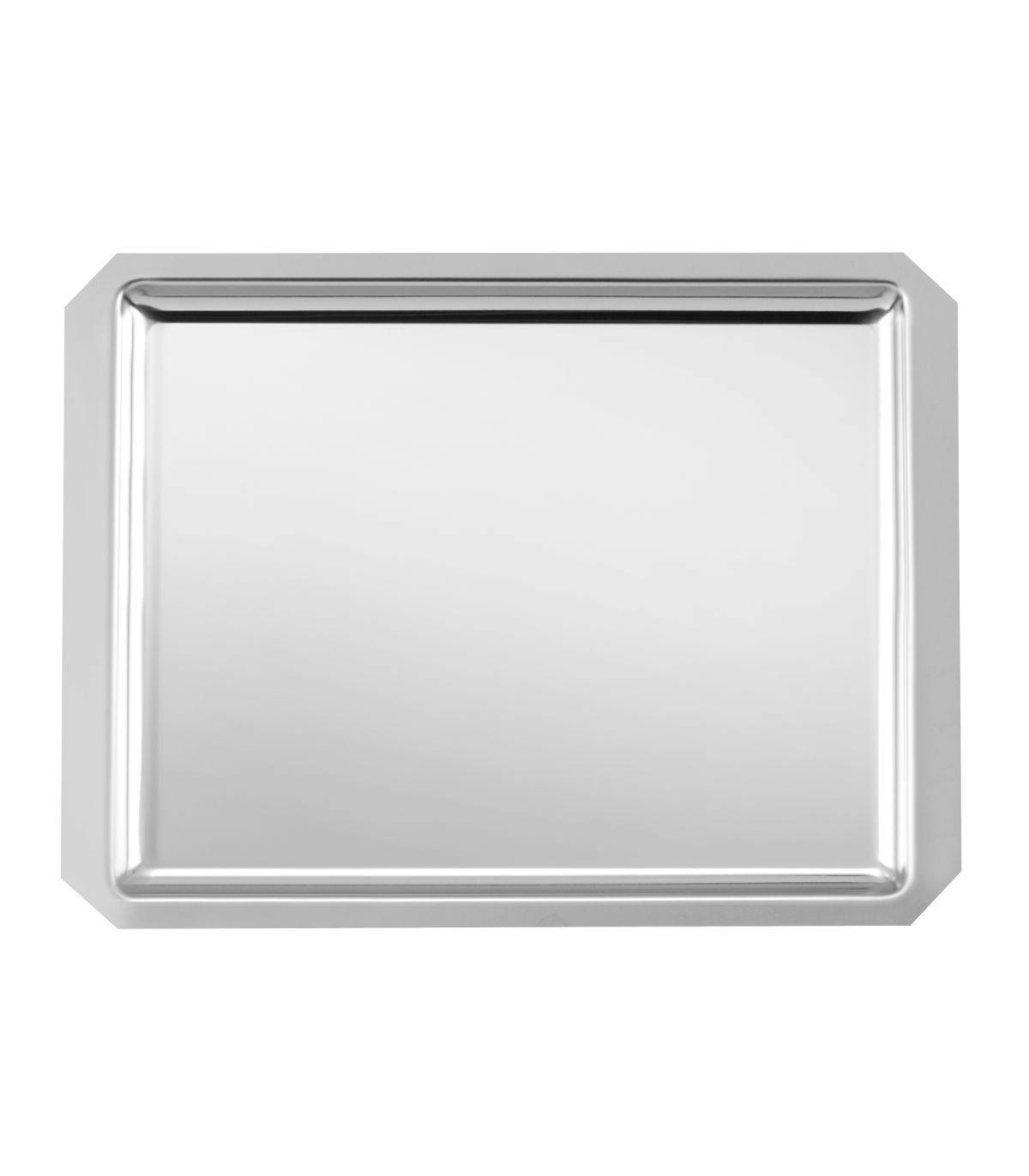 Plat vitrine blanc 29 x 19 cm : Stellinox