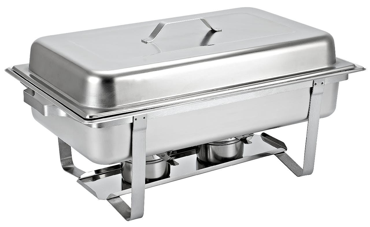 aro Chafing dish set, roestvrij staal, 60 x 35,5 x 30 cm, 6 GN