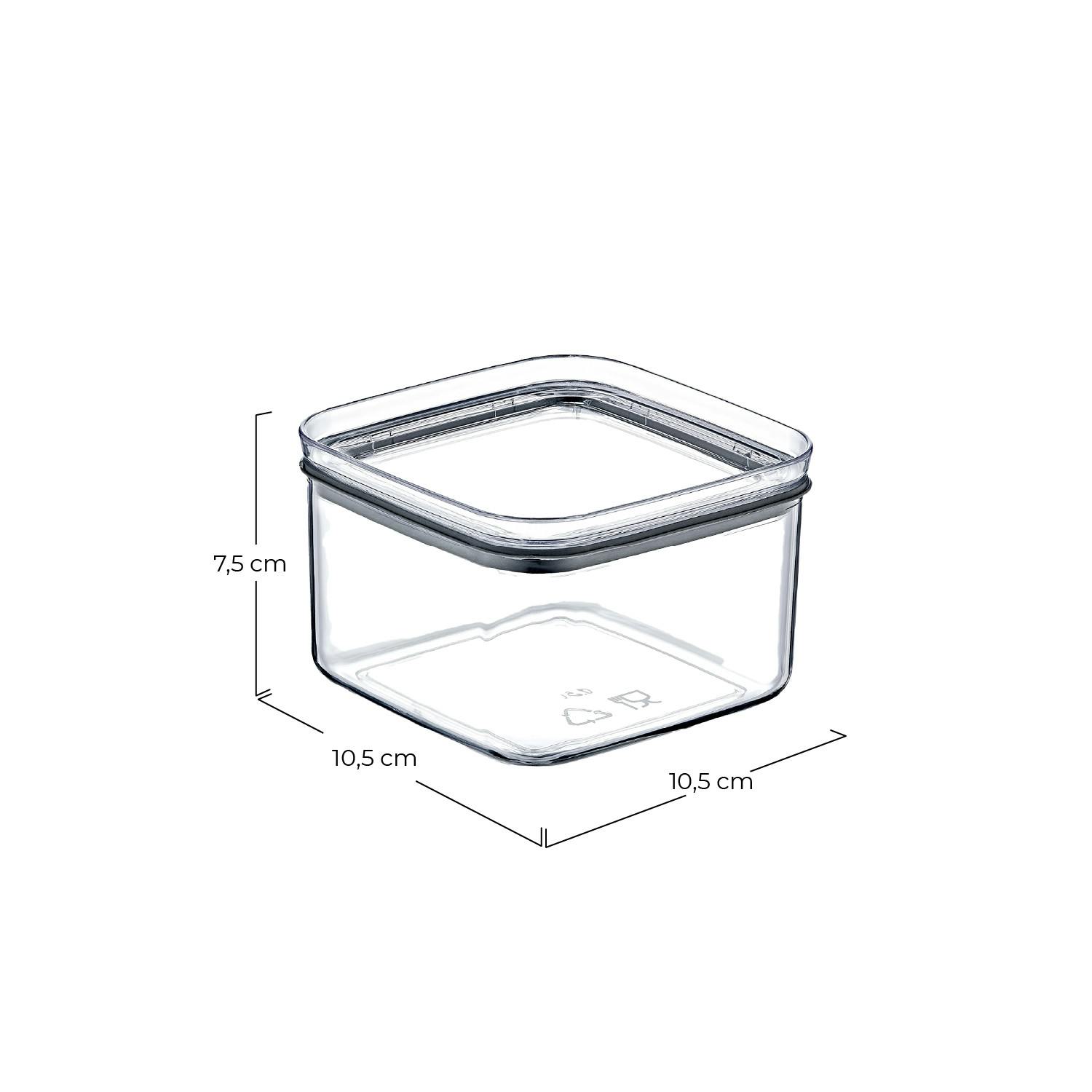 Contenitore ermetico quadrato 500ml