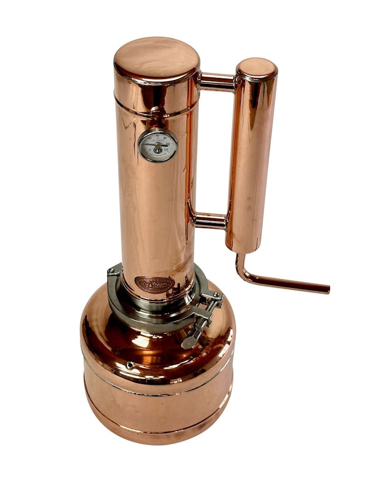 CopperGarden®` 3 Liter EASY MOONSHINE Destille XL Thermometer