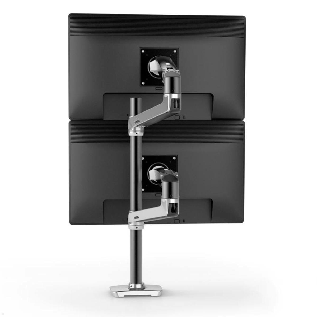 Ergotron LX Dual Monitor Tischhalterung 40 Zoll, silber (45-549