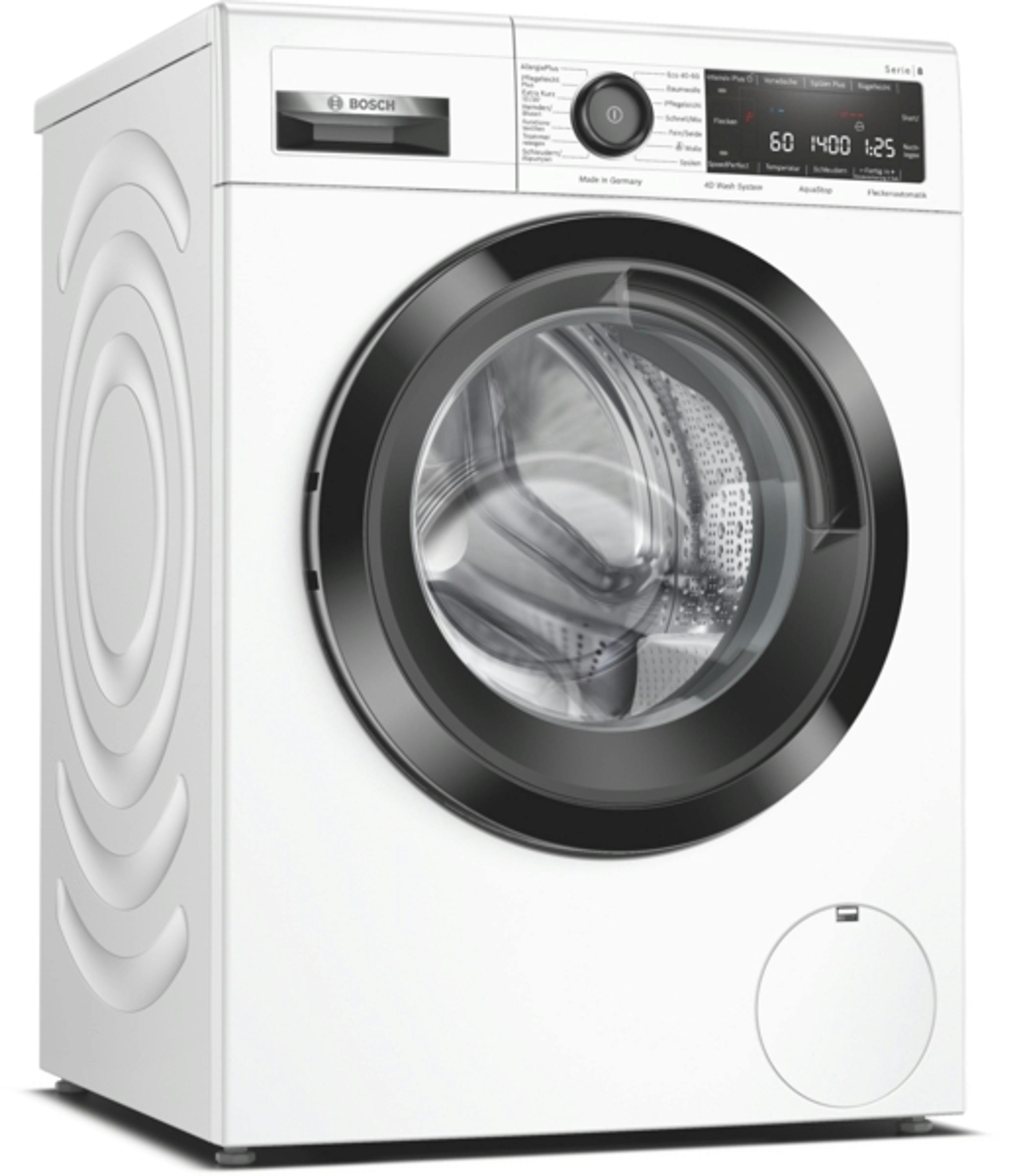 Bosch Serie 8 Waschmaschine, Frontlader, U/min. WAV28M33 kg, METRO | 1400 9 Marktplatz