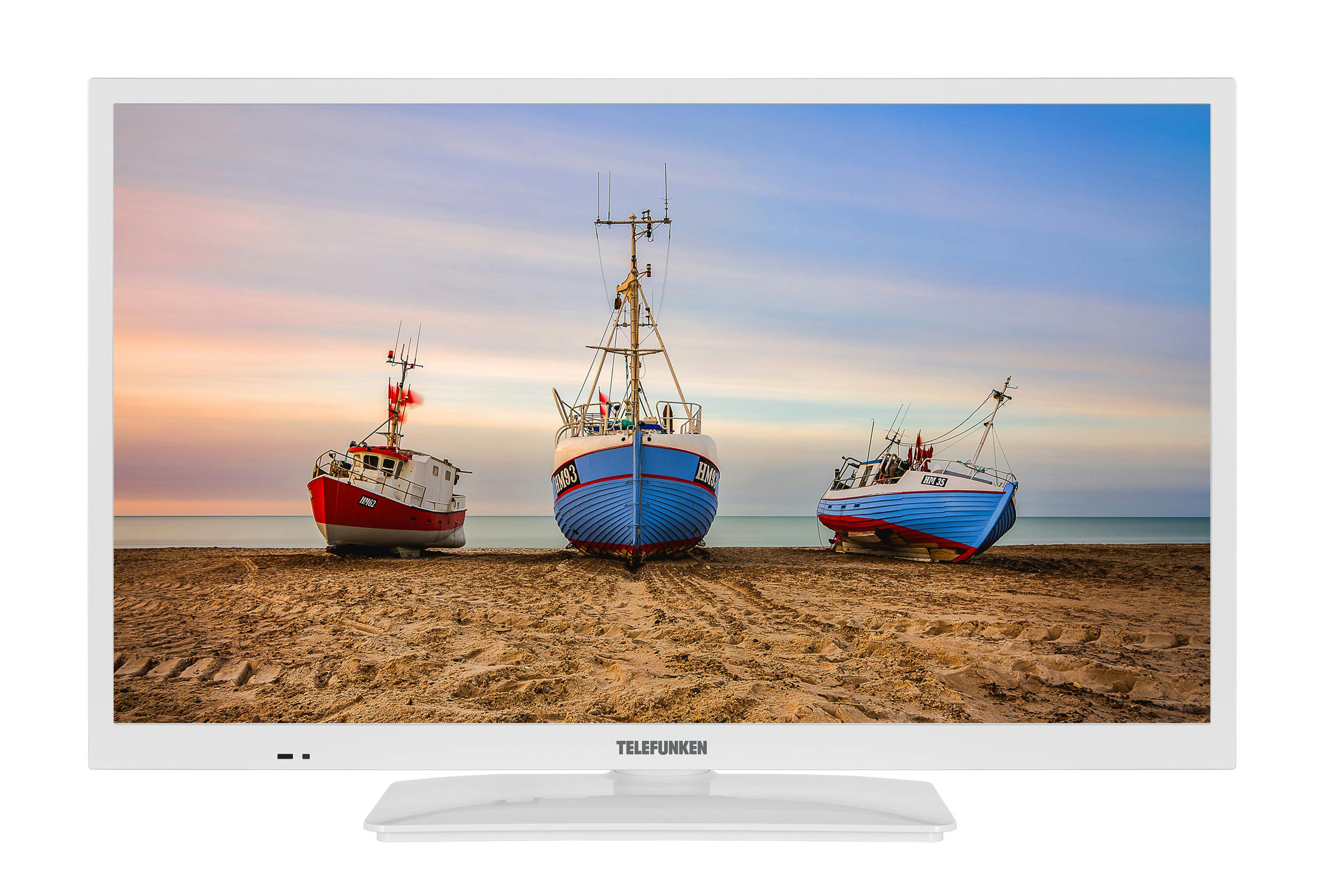 TELEFUNKEN XH24N550M-W 24 Zoll Fernseher (HD Ready, Triple-Tuner) weiß |  METRO Marktplatz
